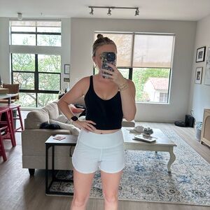 Women's White Shorts